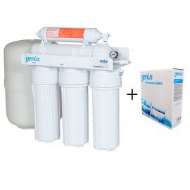 Ath - Genius Pro 50 5-Stage Home Reverse Osmosis + Filtres gratuits