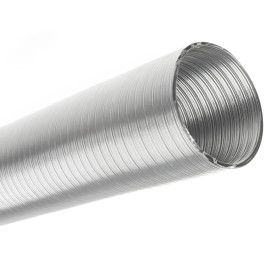 Tubo Aluminio Salida de Gases Extensible y Flexible ø100-200mm - Westaflex